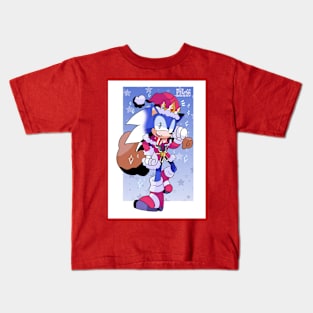 Sonic Christmas 2023 Kids T-Shirt